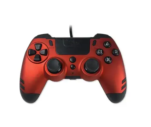 Controller cu fir Steel Play MetalTech (Rosu)