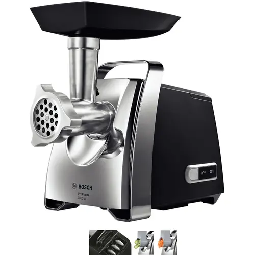 Masina de tocat carne BOSCH MFW67440, 700W (Negru-Argintiu)