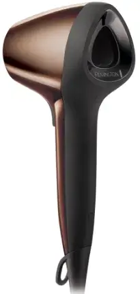 Uscator de par Remington Air 3DD7777, 1800 W,  3 trepte temperatura, 2 viteze (Auriu)