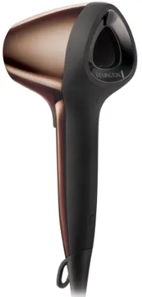Uscator de par Remington Air 3DD7777, 1800 W,  3 trepte temperatura, 2 viteze (Auriu)