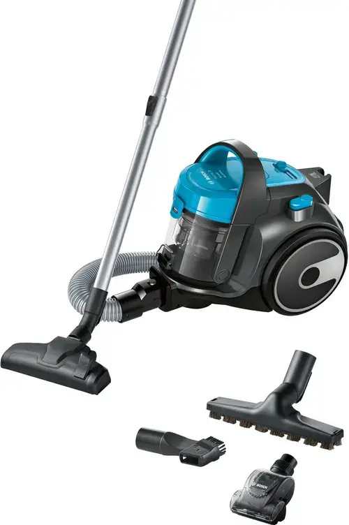 Aspirator fara sac Bosch BGS05X240, 700W, 1.5l (Albastru)