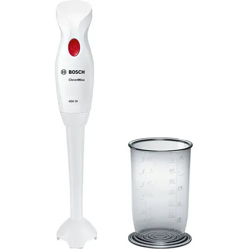 Mixer vertical BOSCH CleverMixx MSM14100, 0.7l, 400W, 1 viteza (Alb)
