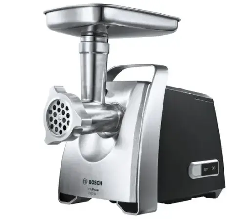 Masina de tocat carne ProPower  Bosch MFW68640, 800 W, 4.3 kg/min (Negru/Argintiu)