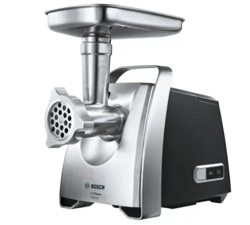 Masina de tocat carne ProPower  Bosch MFW68640, 800 W, 4.3 kg/min (Negru/Argintiu)