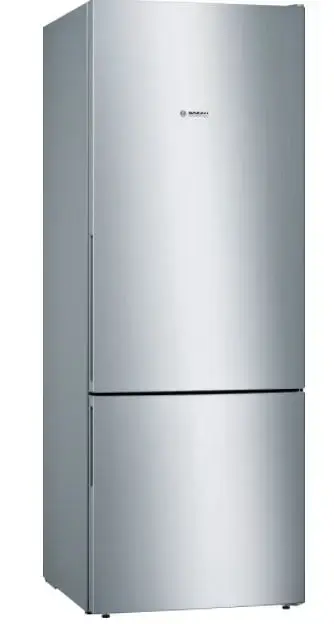 Combina frigorifica Bosch KGV58VLEAS, 503 L, Static, Clasa E, H 191 cm (Argintiu)