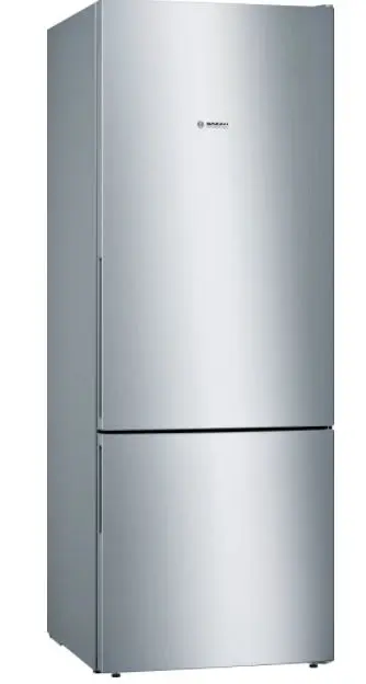 Combina frigorifica Bosch KGV58VLEAS, 503 L, Static, Clasa E, H 191 cm (Argintiu)