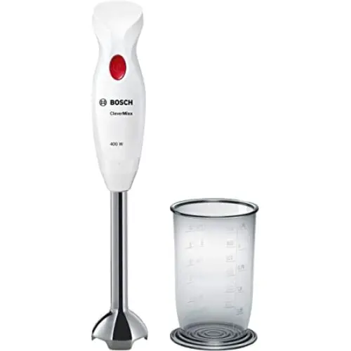 Blender manual CleverMixx 400 W Alb, rosu intens