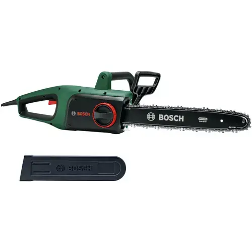 Drujba (fierastrau cu lant) Bosch UniversalChain 06008B8303, 1800 W, 35 cm lungime lama, 12 m/s viteza lant, lant fierastrau, capac lant, ghidaj