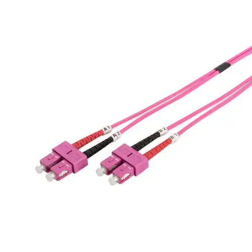Cablu de retea, Digitus, Fibra optica, 1 m, Multicolor