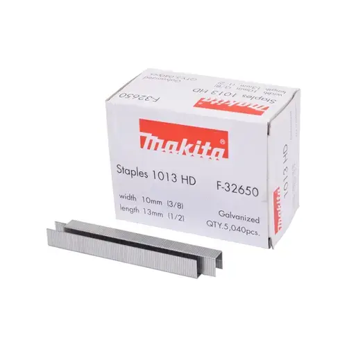 Set 5040 capse galvanizate fara cap, Makita, F-32650, 10x13 mm, pentru capsatoarele cu acumulator