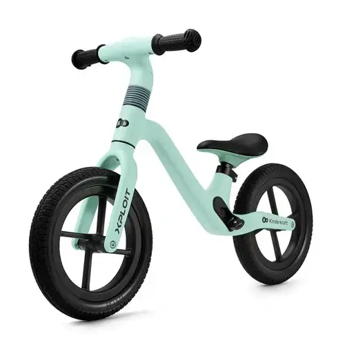 Bicicleta fara pedale Kinderkraft Xploit, Turcoaz
