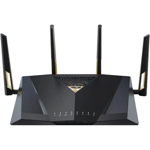 Router Gaming Wireless ASUS RT-BE88U BE7200, 4x LAN 1 Gbps, 3x LAN 2.5 Gbps, 1x SFP+ 10 Gbps