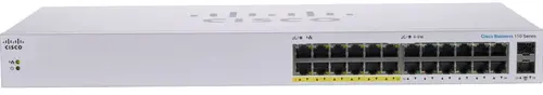 Switch Cisco CBS110-24PP-EU, Gigabit, 24 Porturi