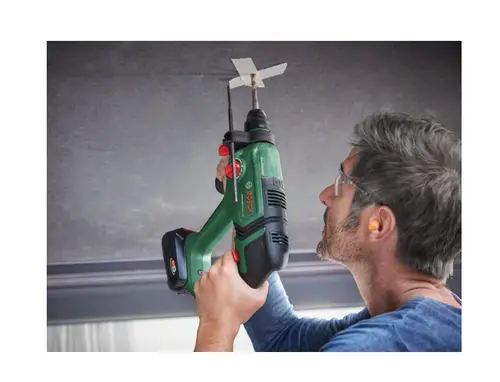 Ciocan rotopercutor Bosch Universal Hammer 18V 06039D6002, 2000 rpm, 5400 bpm, 2.0 J + 1x Acumulator 18 V, 2.5 Ah