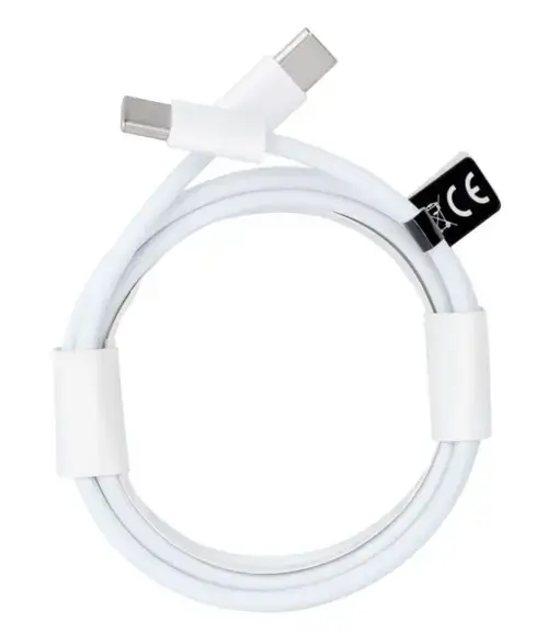 Cablu Date si Incarcare USB-C - USB-C OEM HD26, 30W, 2m, Alb