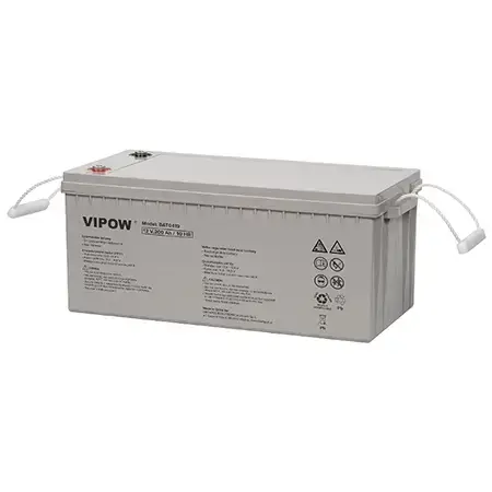 Acumulator cu gel Vipow BAT0419, 12V, 200Ah