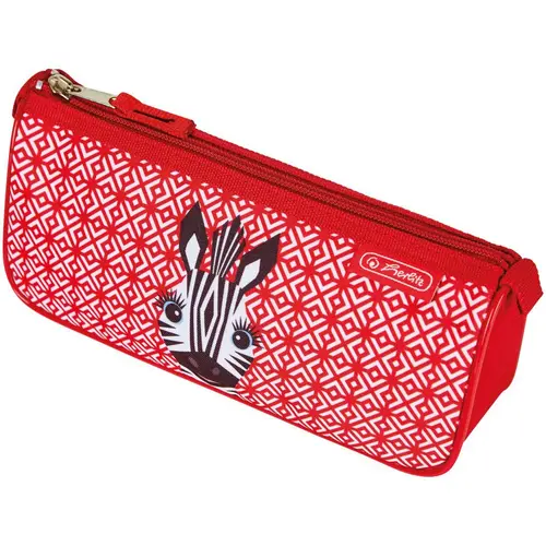 Penar Herlitz motiv Cute Animals Zebra, triunghiular sport, dimensiune 22 x 9 x 7 cm