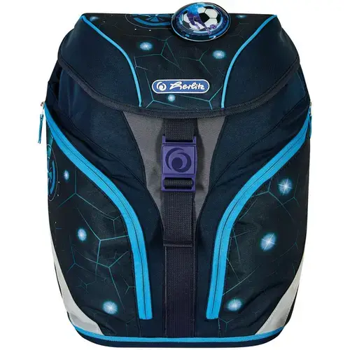 Ghiozdan neechipat Herlitz SoftLight motiv Space Boy, dimensiune 38 x 28 x 23 cm