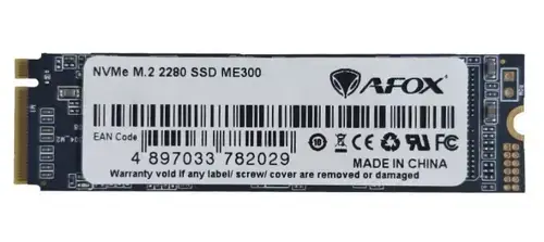 SSD AFOX ME300, 256GB, M.2 PCI-E 3.0 x4 NVMe, TLC