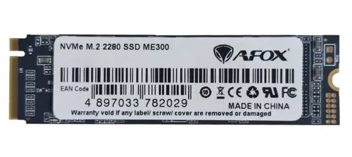 SSD AFOX ME300, 256GB, M.2 PCI-E 3.0 x4 NVMe, TLC