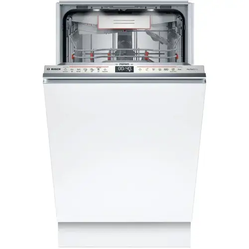 Masina de spalat vase incorporabila Bosch SPV6ZMX17E, 10 seturi, 6 programe, Clasa C, Home Connect, 45 cm