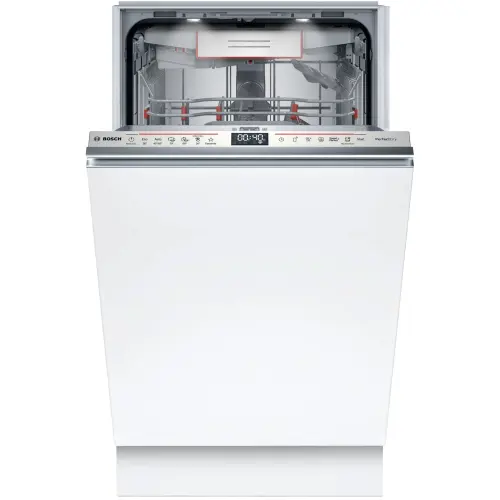 Masina de spalat vase incorporabila Bosch SPV6ZMX17E, 10 seturi, 6 programe, Clasa C, Home Connect, 45 cm