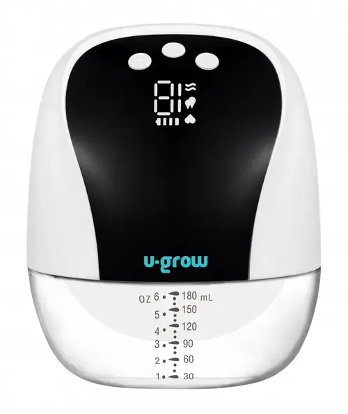 Pompa de san electrica si portabila U-Grow UGXN-D268, 10 niveluri de extragere, 5 niveluri de masaj, display LED, functie de memorie, 180ml