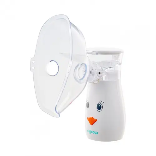 Aparat aerosoli U-Grow UG-UN209, portabil cu ultrasunete, tehnologie silentoasa, masca de copii si adulti inclusa in pachet