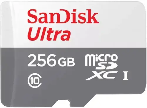 Card de memorie SanDisk Ultra Android, 256GB, microSDXC, UHS-I U1, Clasa 10