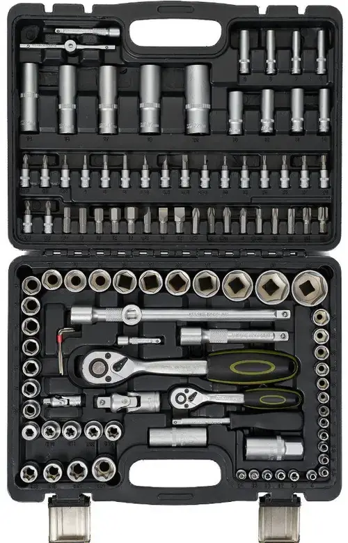 Trusa multifunctionala 108 piese Heinner CTSM011, material chrome-vanadium