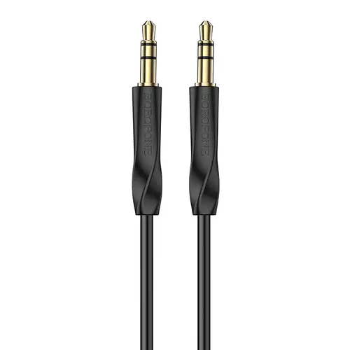 Cablu Audio 3.5mm - 3.5mm Borofone BL16, 1m, Negru