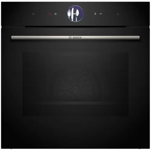 Cuptor incorporabil Bosch HRG7361B1, Electric, 71 l, Multifunctional, 20 functii , Added Steam, Autocuratare EcoClean Direct, Grill, Air Fry, Home Connect, Clasa A+, Negru