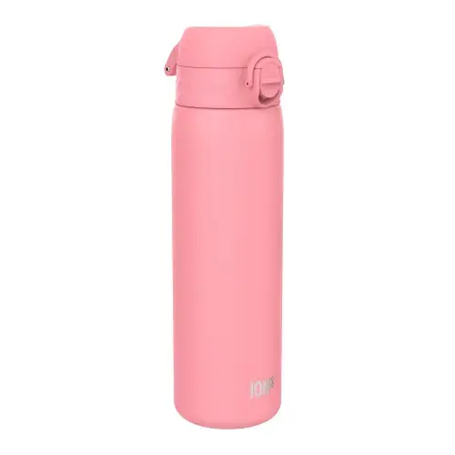 Sticla apa Slim Ion8, inox, 500ml, Roz