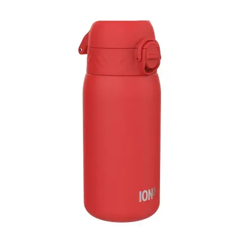 Sticla apa pentru copii Ion8, inox, 400ml, Rosu