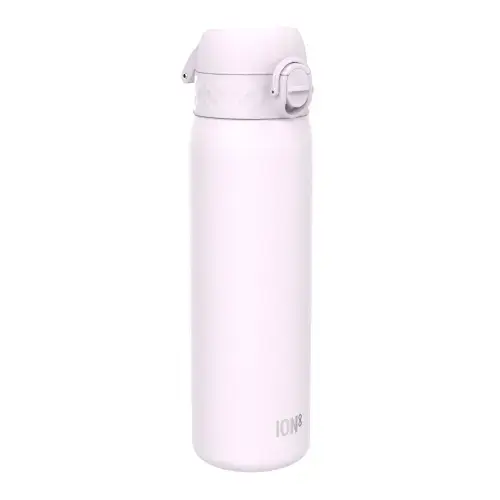 Sticla apa Slim Ion8, inox, 600ml, Roz