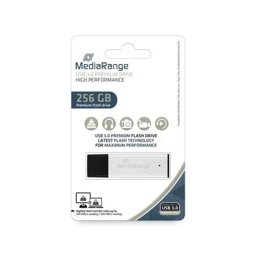 Stick USB MediaRange MR1903, USB 3.0, 256GB