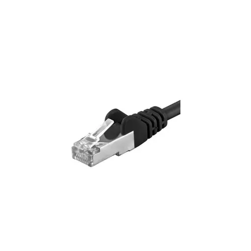 Patchcord SFTP PremiumCord RJ45-RJ45 Cat.6A, 7m, Negru