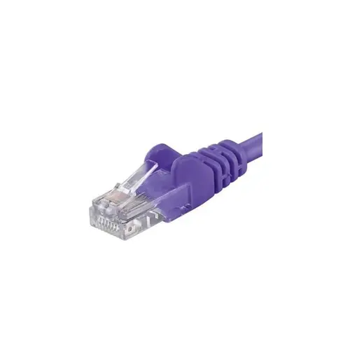 Patchcord UTP PremiumCord RJ45-RJ45 Cat.5e 1.5m, Violet