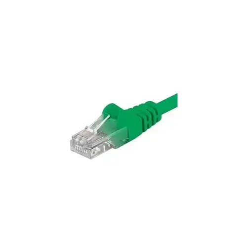 Patchcord UTP PremiumCord RJ45-RJ45 Cat.5e 1.5m, Verde