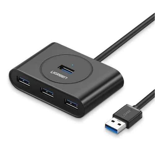 HUB USB Ugreen 4 in 1, 4 x USB 3.0,  0.5m