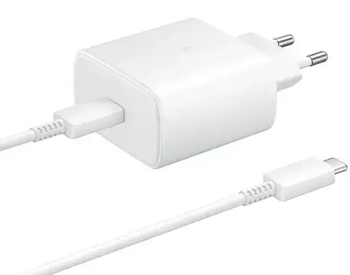 Incarcator retea Samsung EP-TA845XWEGWW Fast Charger, 1 x USB-C, 45W