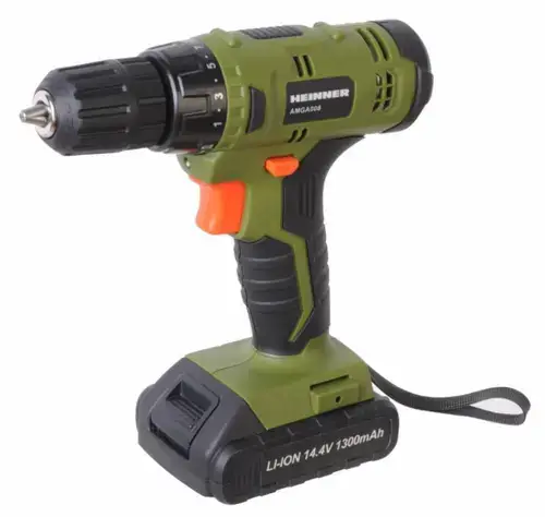 Masina de gaurit si insurubat cu acumulator Heinner AMGA008, 14.4 V Li-Ion, 1300 mAh