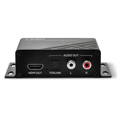 Adaptor Lindy LY-38361 HDMI 4K60 Audio Extractor, Negru