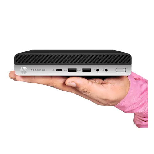 Calculator Sistem PC RefurbishedHP ProDesk 800 G3 Mini PC, Intel Core i7-6700T 2.80GHz, 8GB DDR4, 256GB SSD
