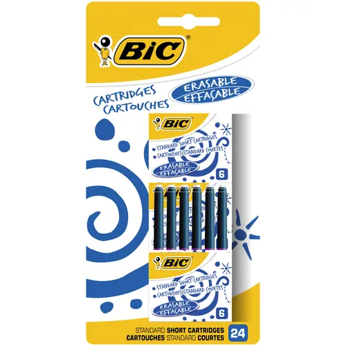 Rezerve stilou albastru BIC 888751, 24 bucati