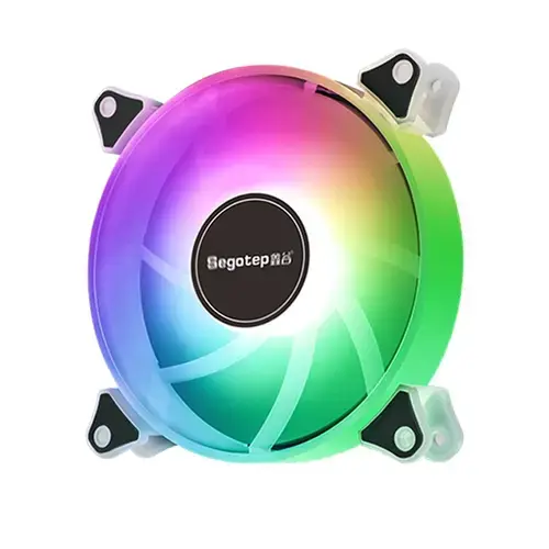 Ventilator Segotep Romantic 120mm iluminare Rainbow