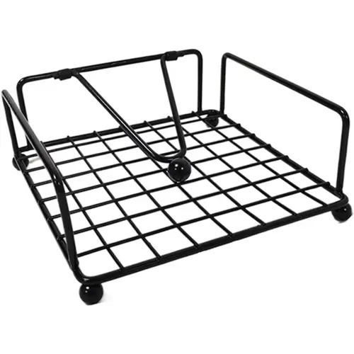 Suport metalic pentru servetele Vanora Home, 17.5 x 6 cm, Negru