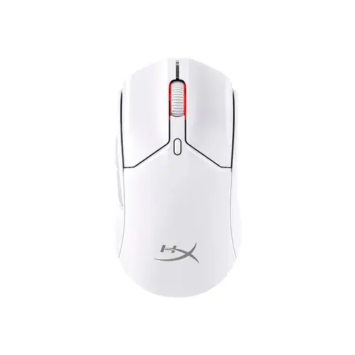 Mouse gaming wireless HyperX Pulsefire Haste 2 Mini, timp de raspuns 8000Hz @ 0,125 ms, rezolutie: 26000 DPI, iluminare RGB, durata de viata baterie pana la 100 ore, Alb