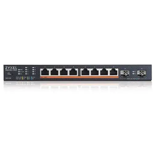 Switch ZyXEL XMG1915-10EP, Managed L2, 8 porturi 2.5G Ethernet, PoE