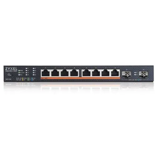 Switch ZyXEL XMG1915-10EP, Managed L2, 8 porturi 2.5G Ethernet, PoE